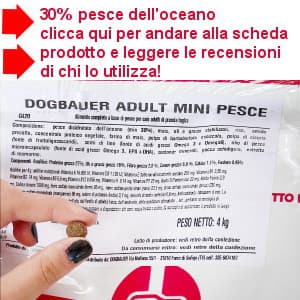 Crocchette al pesce per cani di taglia piccola